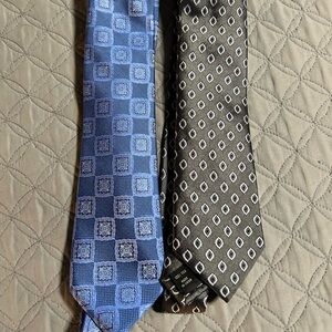 2 Joe Bank Ties Silk EUC